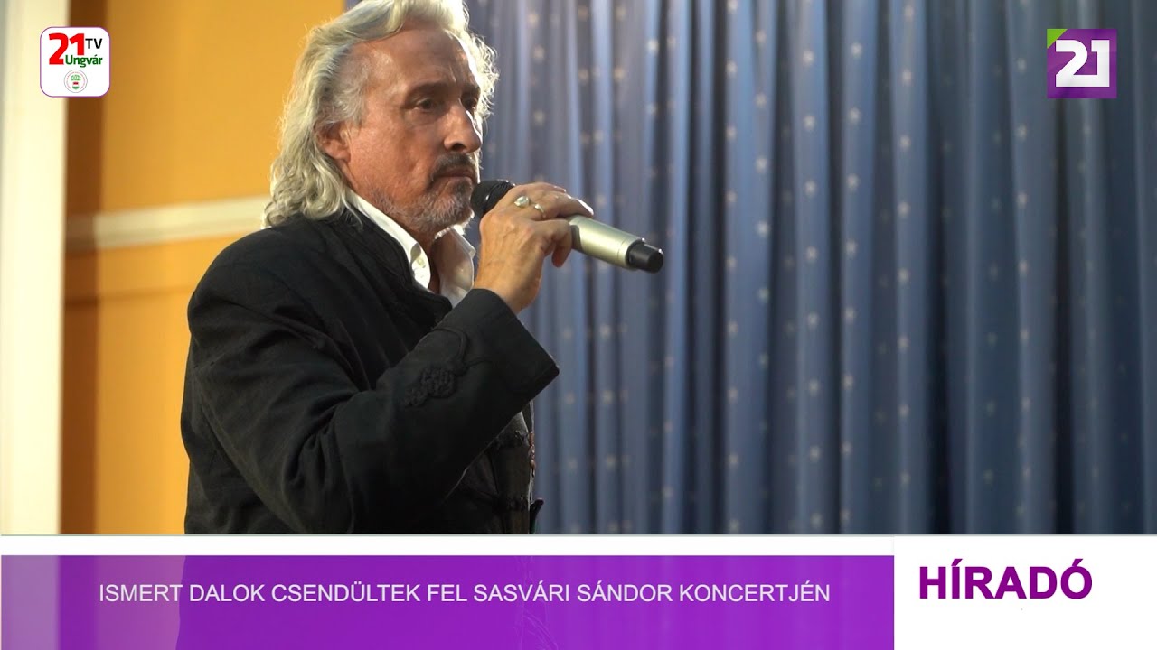 Ismert dalok csendültek fel Sasvári Sándor koncertjén