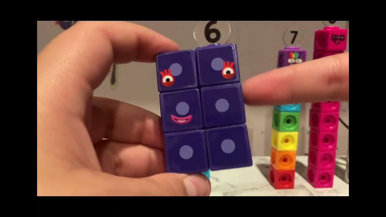 Unboxing and check out of the Numberblocks part 2￼￼