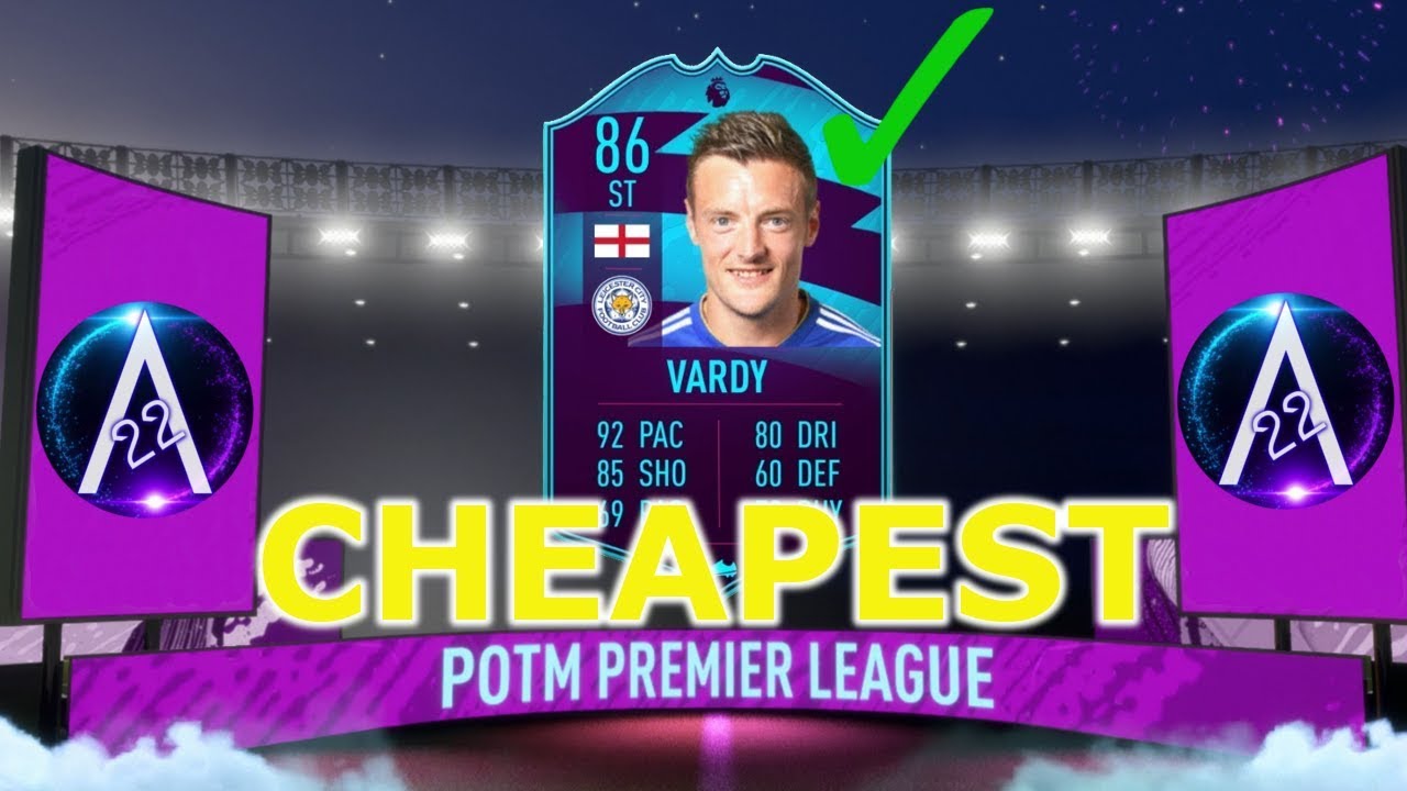 Jamie Vardy POTM SBC Cheapest Solution!!