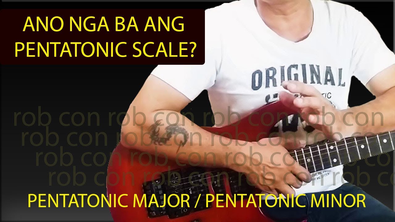 Guitar Lessons Pentatonic Scale tagalog