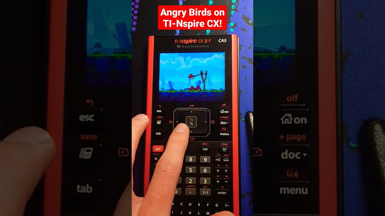 ANGRY BIRDS for TI-Nspire CX Calculators!
