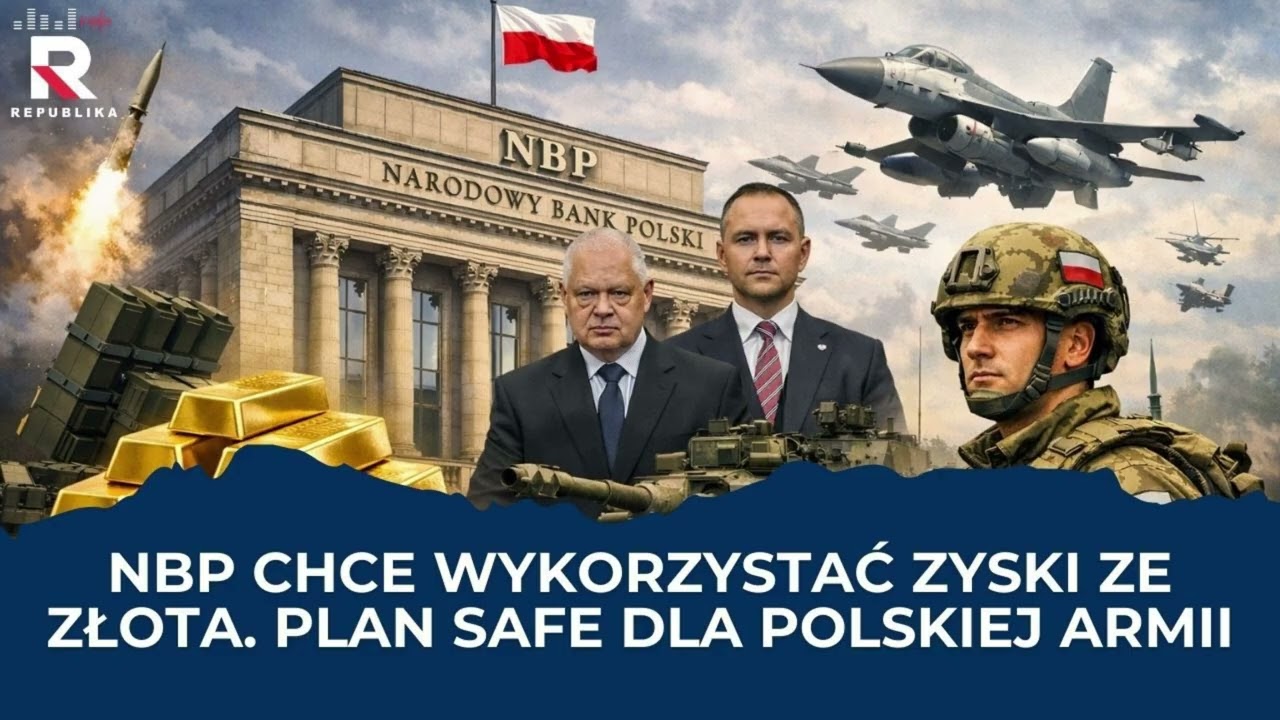 NBP chce wykorzystać zyski ze złota. Plan SAFE dla polskiej armii