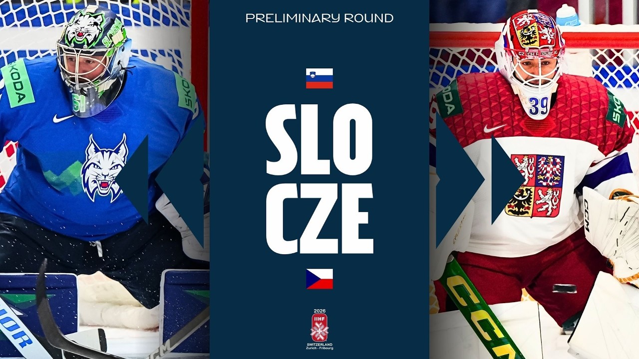 Hlavn&iacute; body: Slovinsko vs Česko | 2026 #MensWorlds