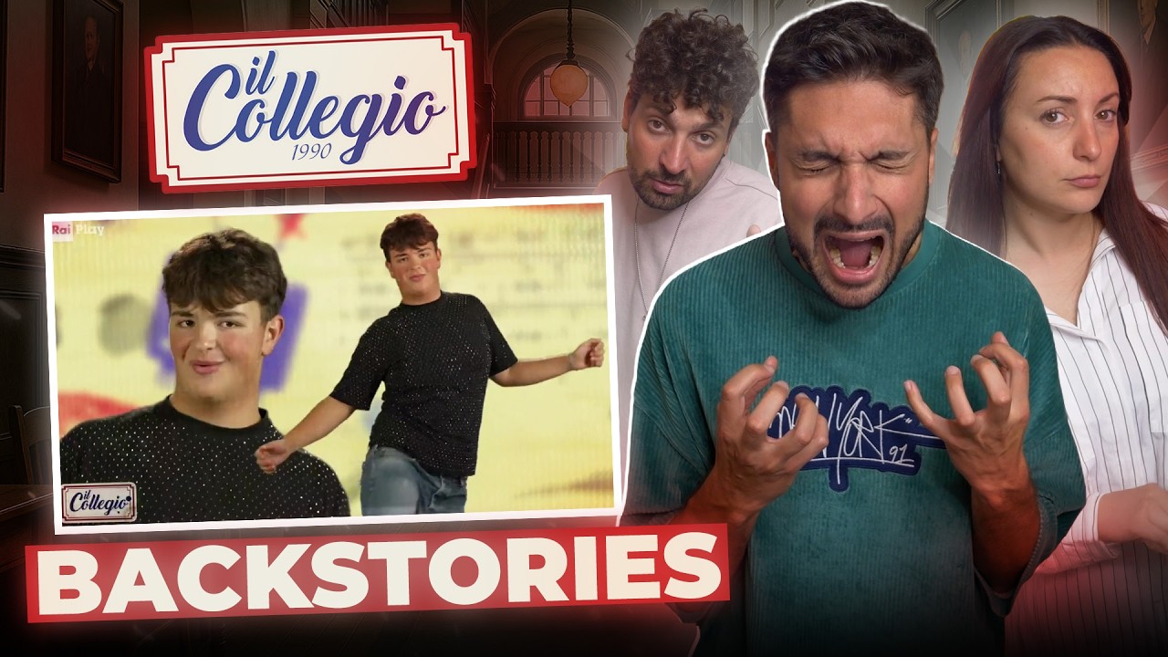DISAGIO ASSOLUTO! REACTION ALLE BACKSTORIES DEL COLLEGIO 9 CON REDNOSE | TONY IPANTS & JESUISIL