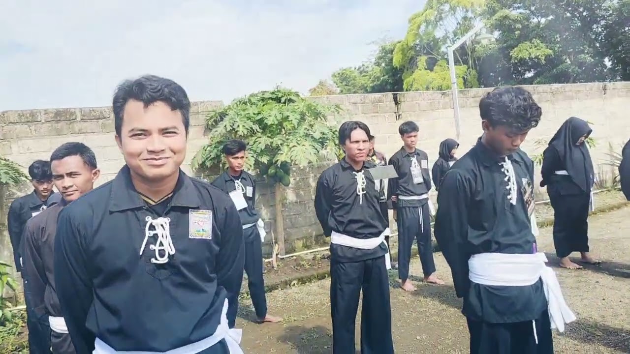 Ujian Kenaikan Tingkat dari sabuk Hijau ke Putih PSH Ranting Ajung, Cabang Jember, Pusat Madiun.