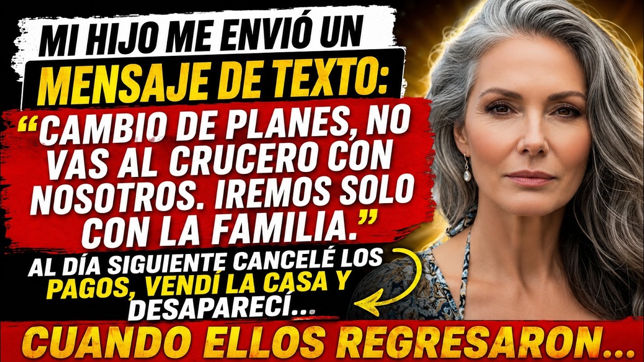 Mi hijo me envió un mensaje: 