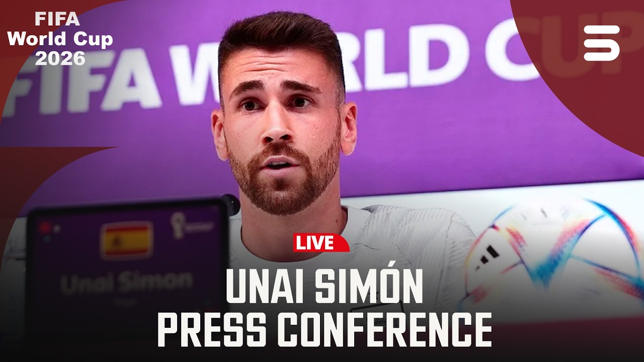 LIVE | Unai Sim&oacute;n holds press conference in Dallas ahead of World Cup match against Portugal | ZO1V