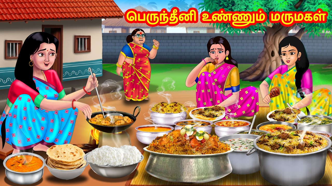 பெருந்தீனி உண்ணும் மருமகள் | Mamiyar vs Marumagal | Anamika TV