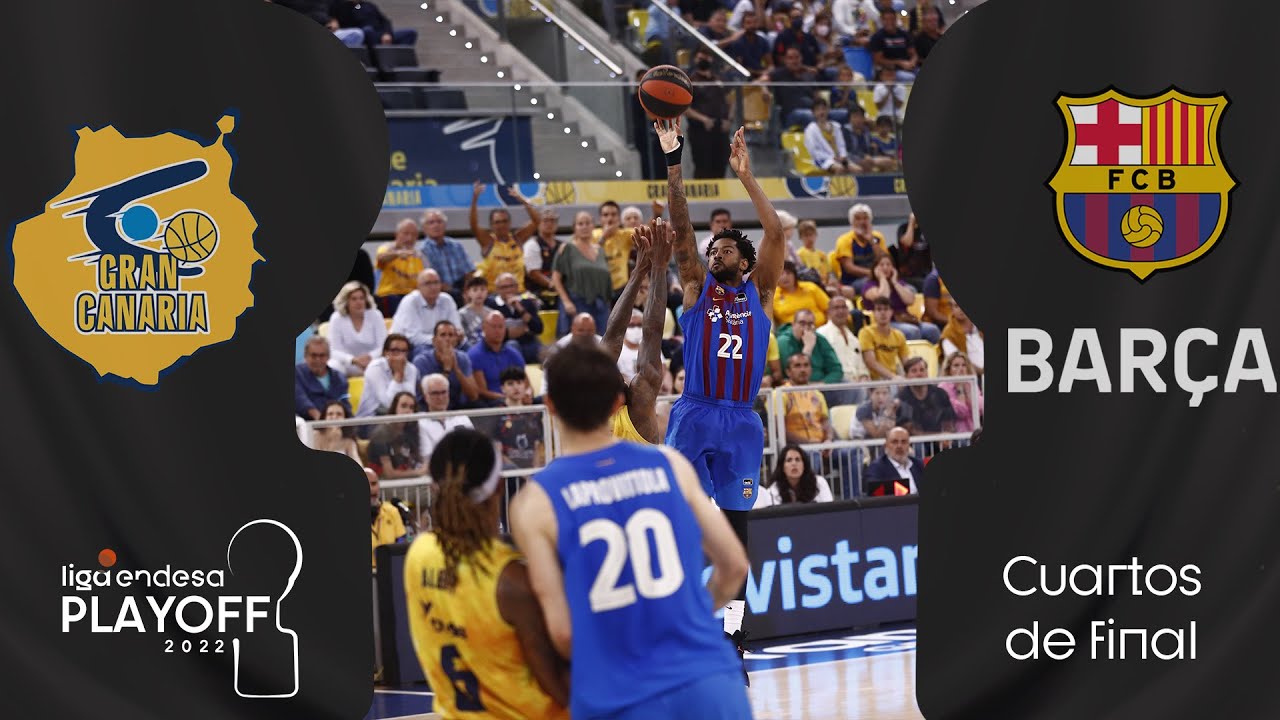 Gran Canaria - Barça (86-88) RESUMEN | Playoff Liga Endesa 2021-22