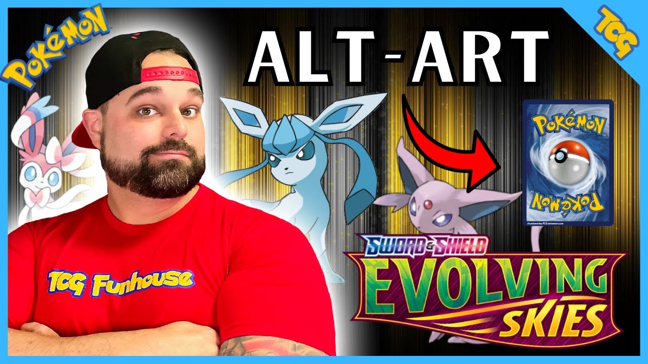 Alternate Art Finally Pulled (Evolving Skies Unboxing) Pokemon TCG