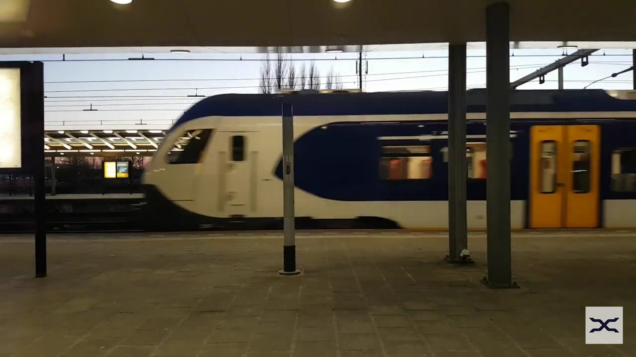 Rit in NS FLIRT 3 Sprinter van Eindhoven naar 's-Hertogenbosch