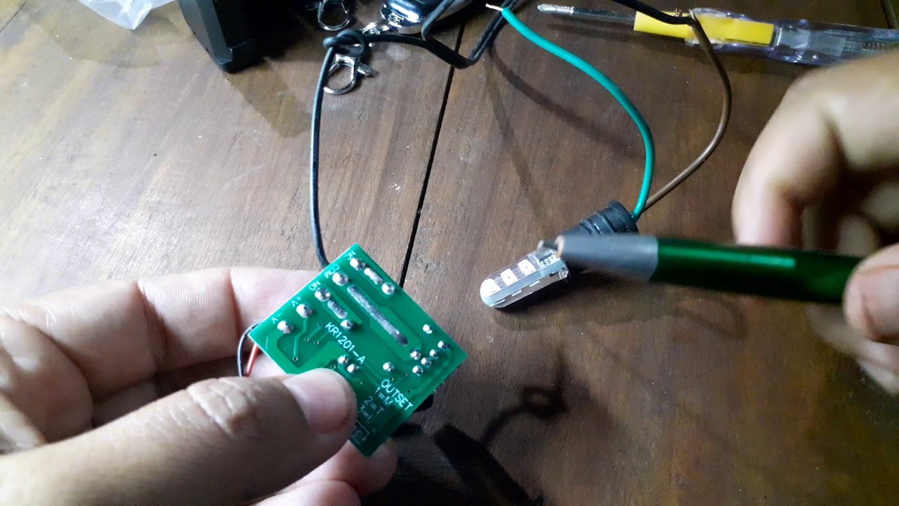 Review Universal Wireles remote control 433Mhz | untuk keyless sederhana Honda Astrea grand bulus