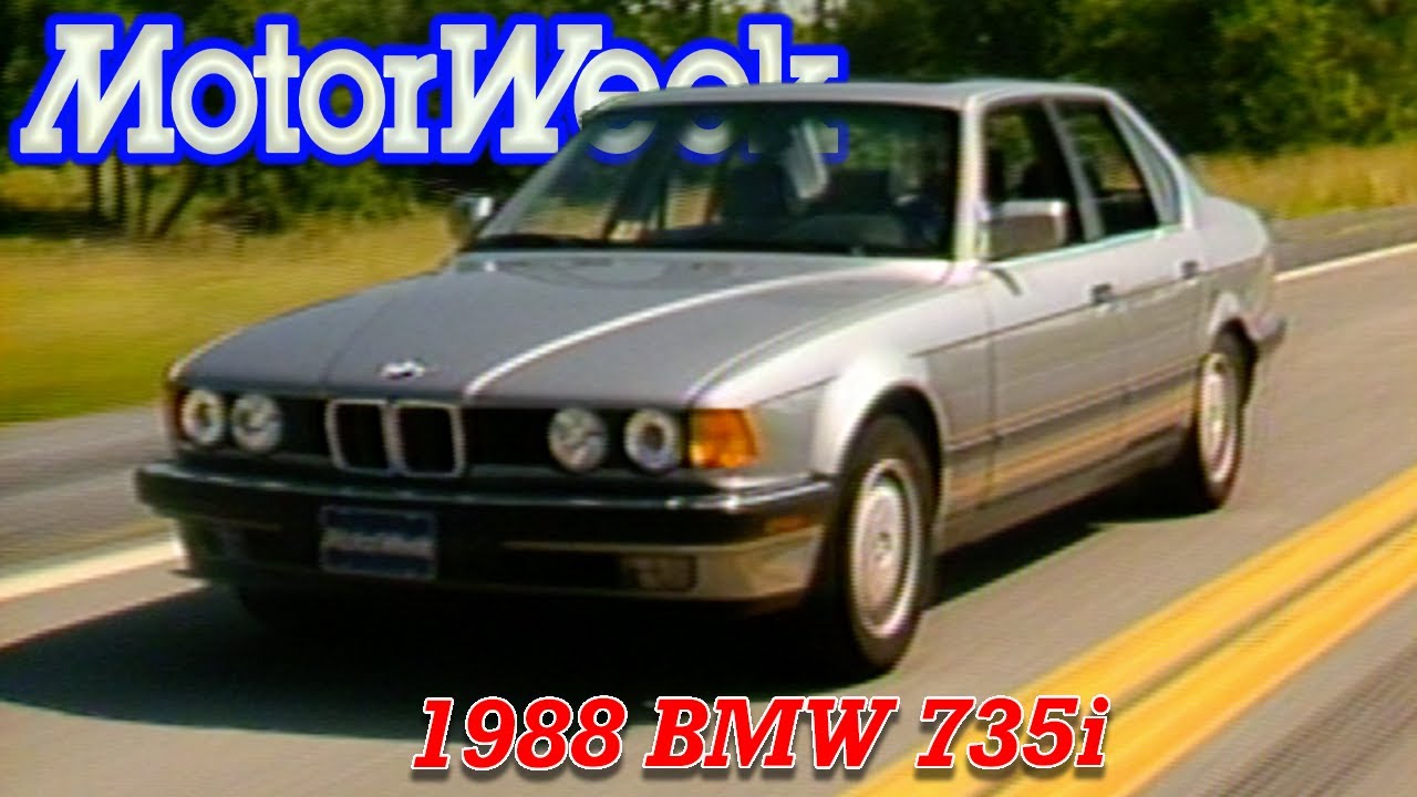 BMW 735i 1988 года | Ретро-обзор
