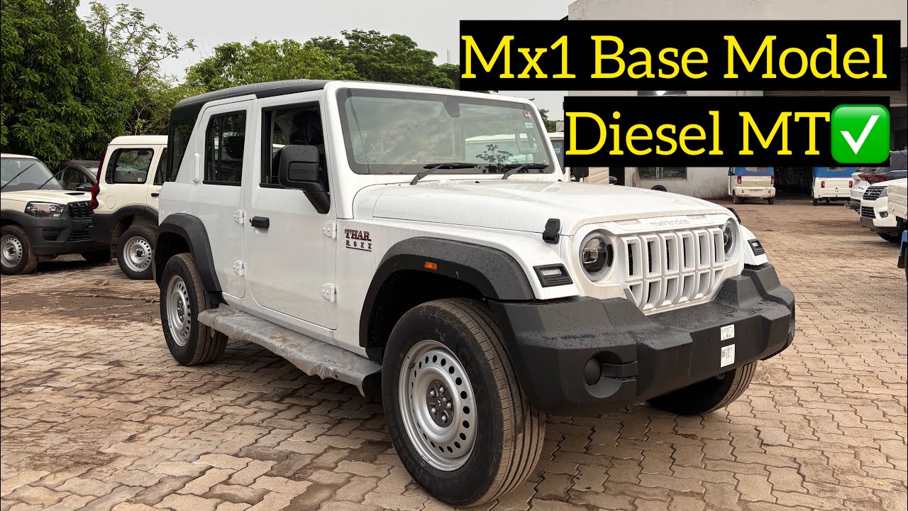 Mahindra Thar Roxx MX1 Base Model Diesel MT | 2026 Detailed Review |