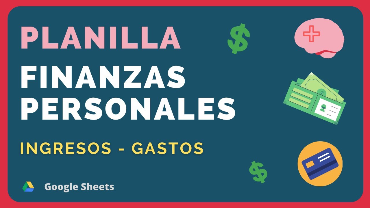 💰 Como hacer un Control de Gastos e Ingresos en Excel - Google Sheets🤑 Finanzas Personales ►Tutorial