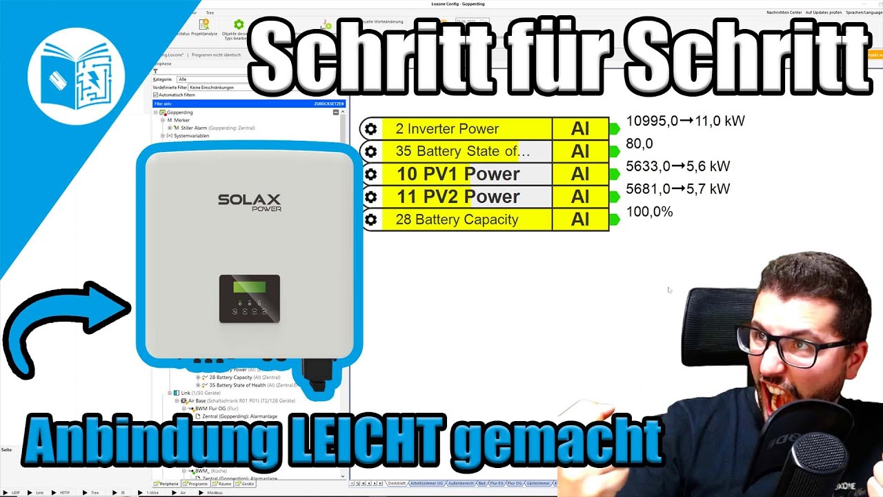 So kann JEDER seinen Wechselrichter in Loxone einbinden!