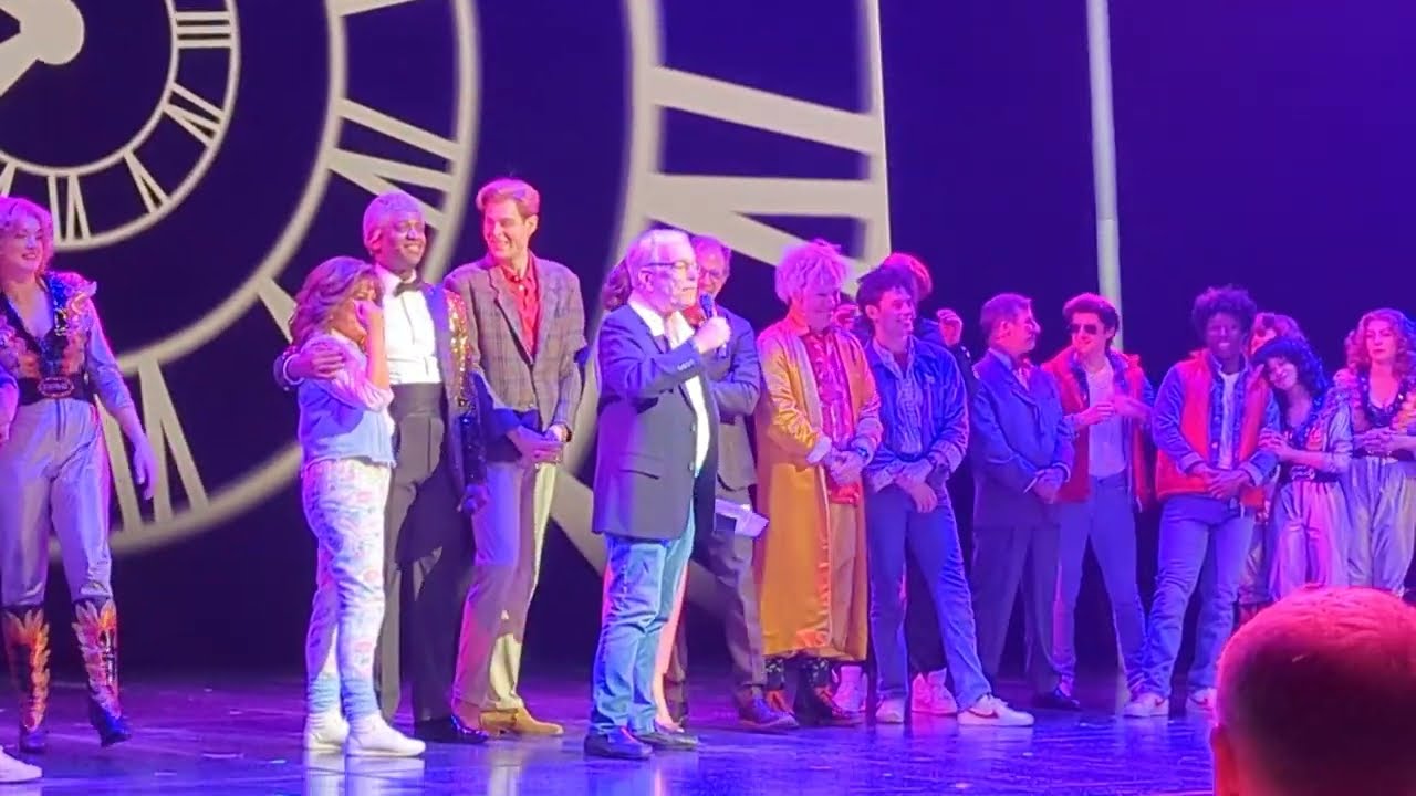 Back to the Future The Musical – Broadway Closing Curtain Call & Speeches – FINAL Performance