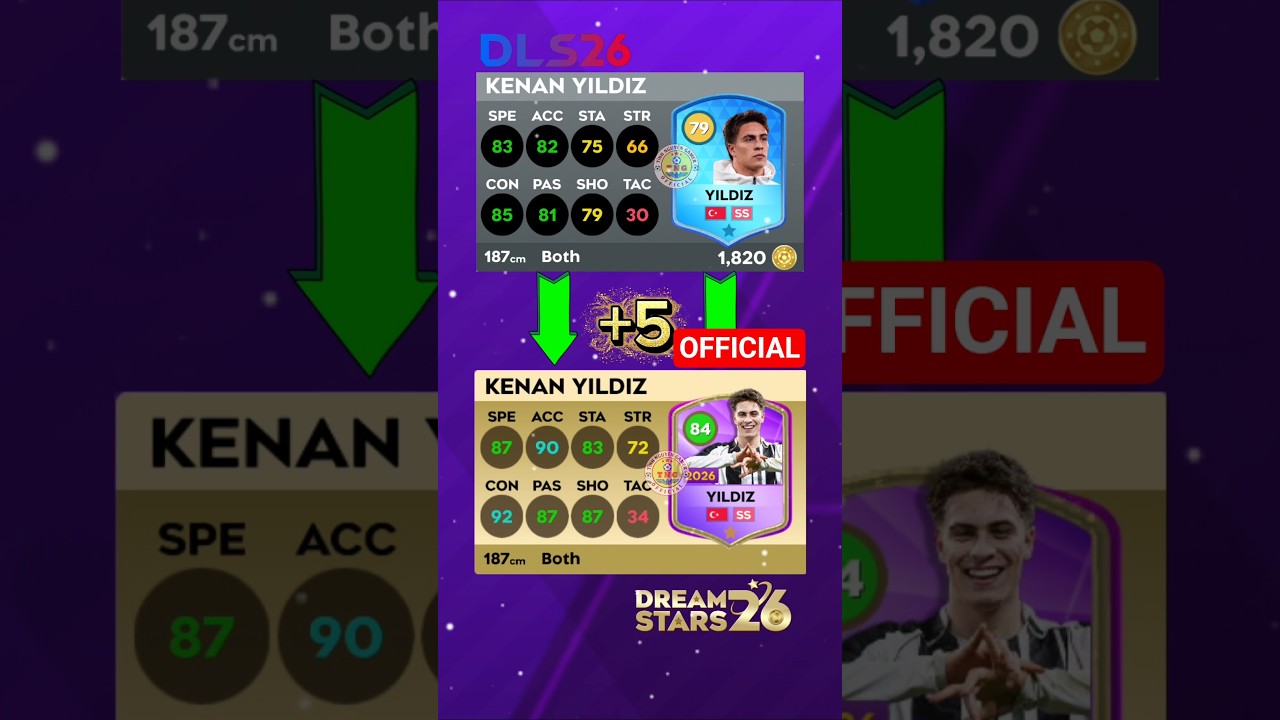 DLS 26 | 🔥 ОФИЦИАЛЬНОЕ ОБНОВЛЕНИЕ DREAMSTARS 26 #dls26 #dreamstar26 #newupdate #football #dreamstar