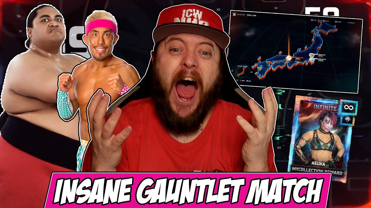 Can We Complete The Gauntlet Match In World Tour | WWE 2K25 Myfaction