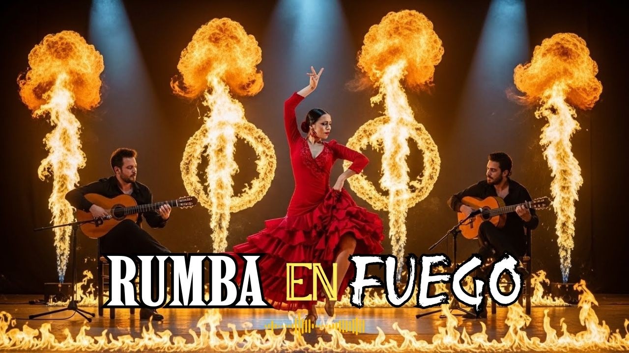 Flamenco Rumba Performance 🔥 Traditional Spanish Gypsy Music Live