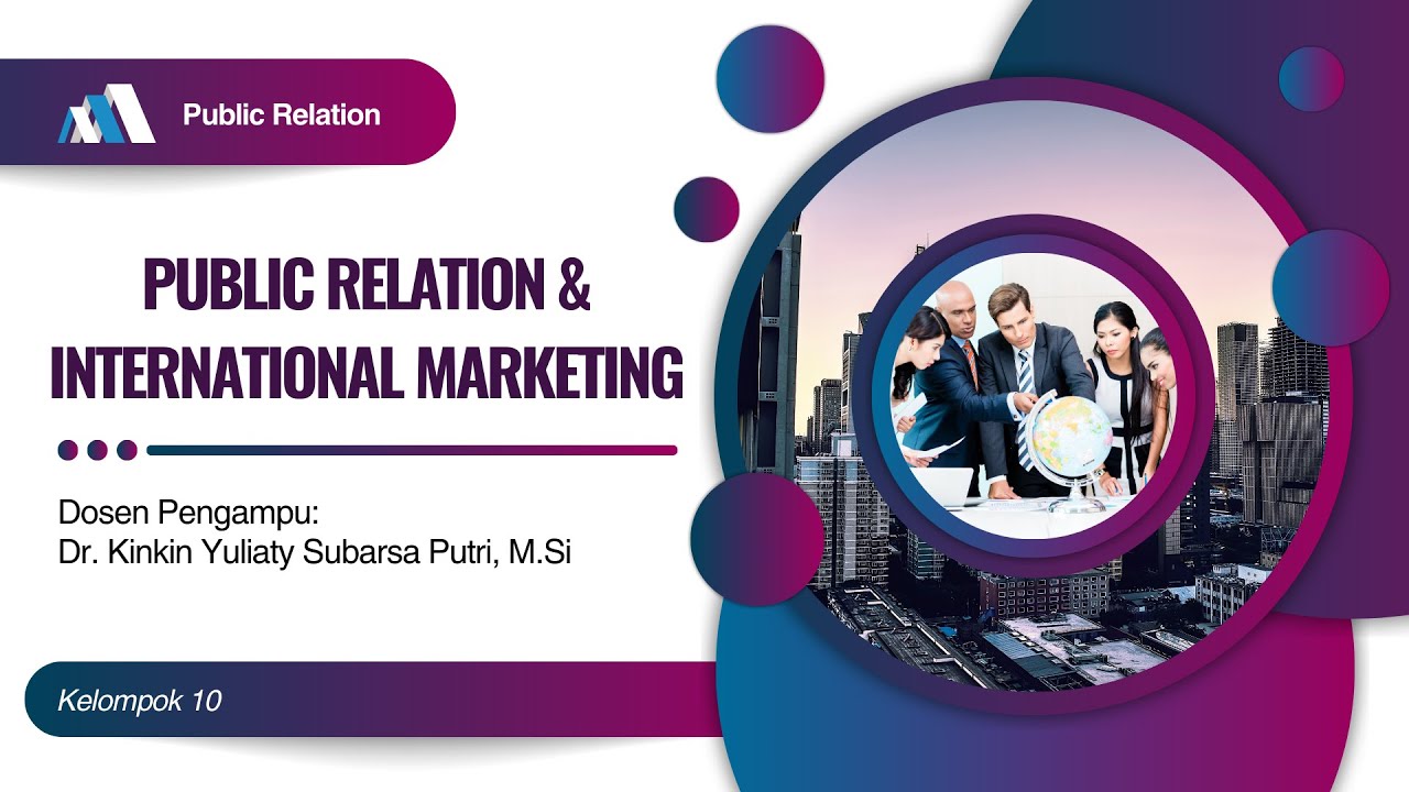 Public Relation and International Marketing