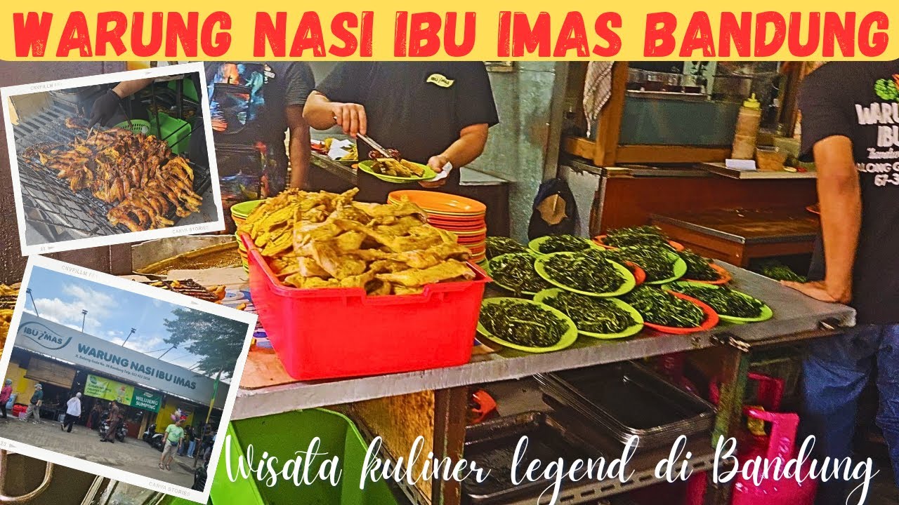 Tempat dan makanan wajib di Bandung, warung nasi ibu imas,wisata kuliner legend,rumput goreng antri