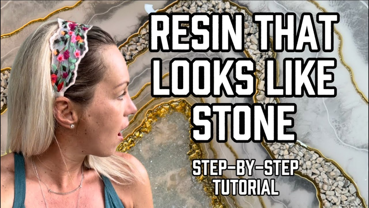 Resin That Looks Like Stone | Step-by-Step Geode Tutorial