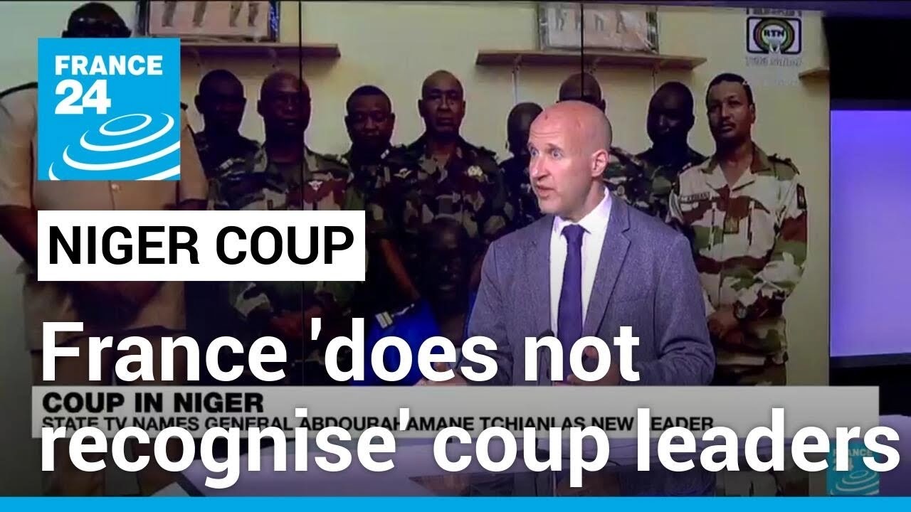 France 'does not recognise' Niger coup leaders, Bazoum 'sole president' &bull; FRANCE 24 English