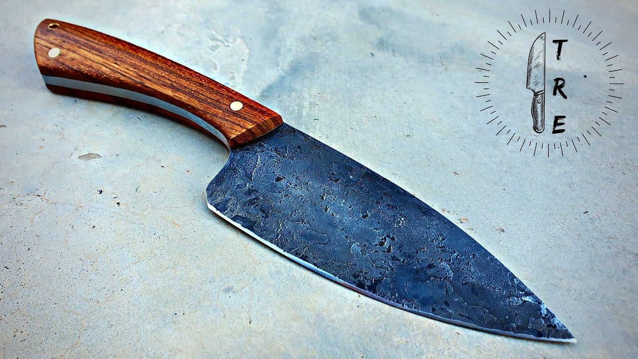Forging a Drop Point Camp Knife | Shop Talk Tuesday Episode 153 | Forged Finish 80CRV2