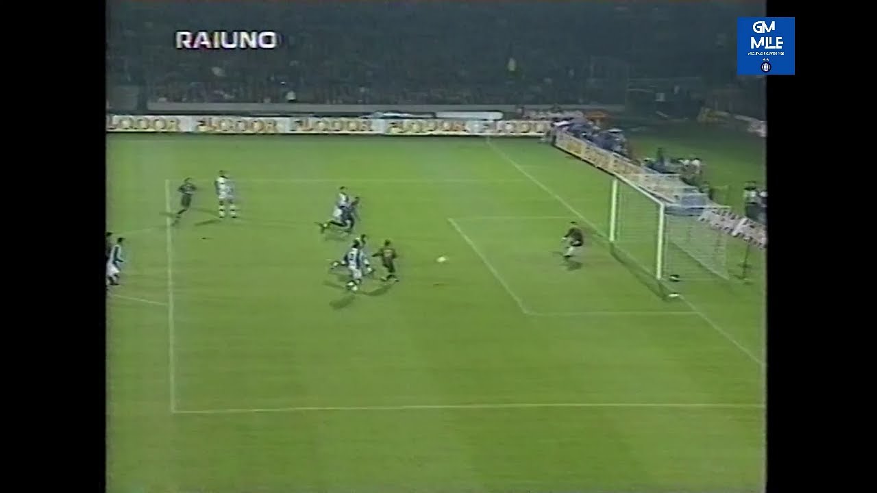 1997-98 (16' Rit Coppa UEFA - 04-11-1997) Lione-INTER 1-3 [Moriero,Cauet,Bąk,Aut.Coupet] HLTS Rai1