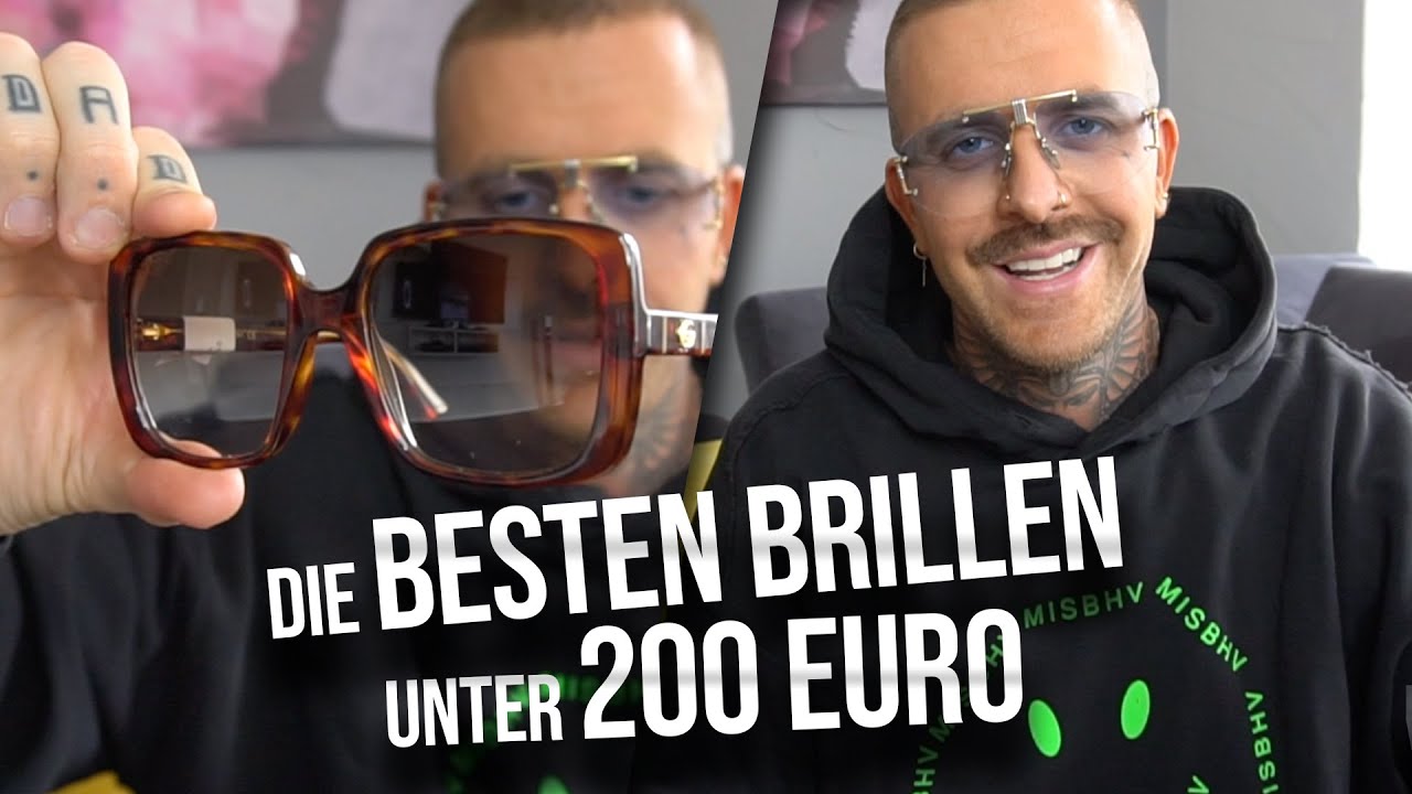 Die besten Brillen unter 200 € | Gucci, Versace, Kaleos uvm...