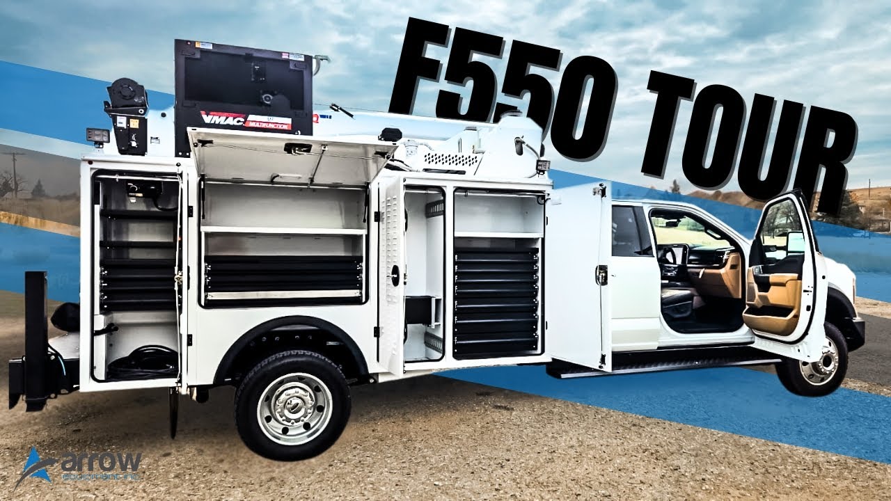 Fully-Loaded F-550 Lariat Work Truck Build | Milron 11 Series + Cobra 8000 + VMAC 6-in-1