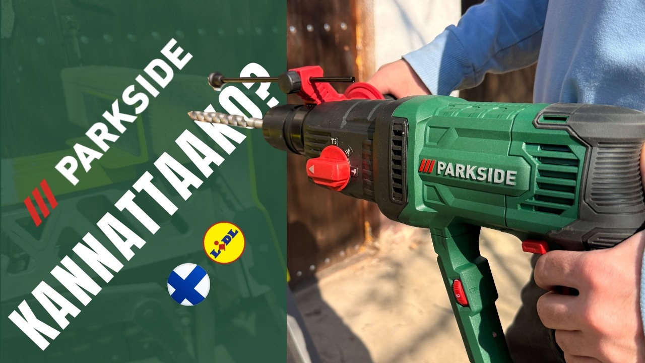 PORA- JA TALTTAVASARA Parkside PBH 1050 D4  SUOMI FINLAND LIDL