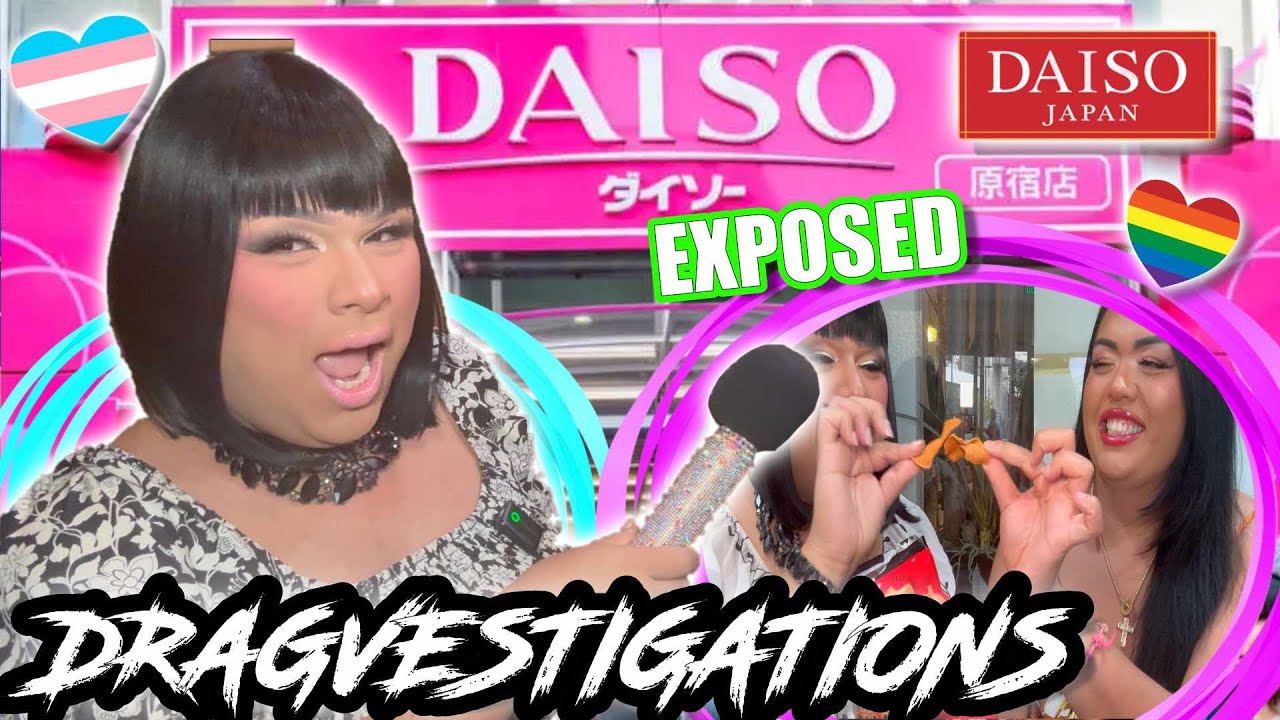 DAISO JAPAN DOLLAR STORE EXPOSED!  DRAGVESTIGATIONS TURNS 1! THE DOLLS GIVE ADVICE! NAO!