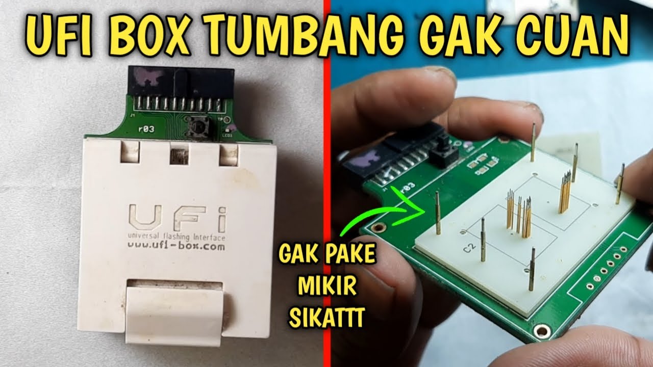BONGKAR UFI BOX SAMPE KE AKAR-AKARNYA || EMMC SERING EROR