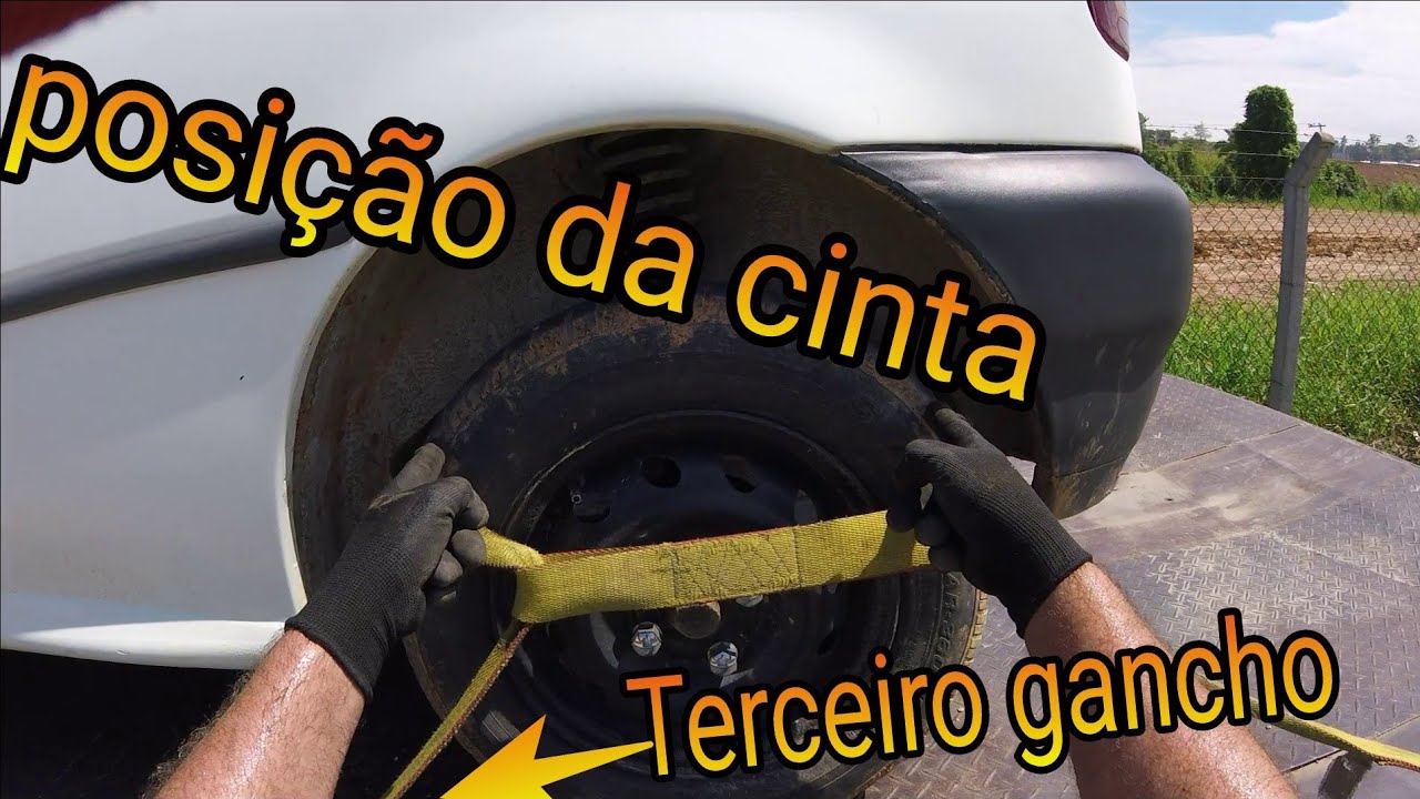 Como costumo usar as cintas na amarração#brusquesc #caminhão #guincho #towtrucks