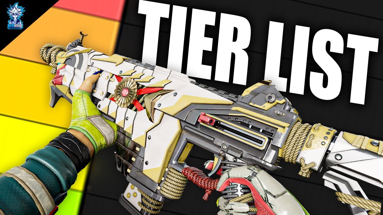 NEW Season 18 Weapon TIER LIST Apex Legends