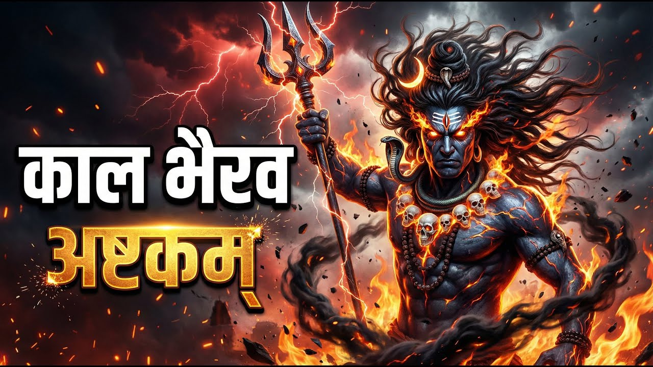 Kaal Bhairav Ashtakam | Powerful Bhairav Mantra | काल भैरव अष्टकम् | Fear & Negativity Removal