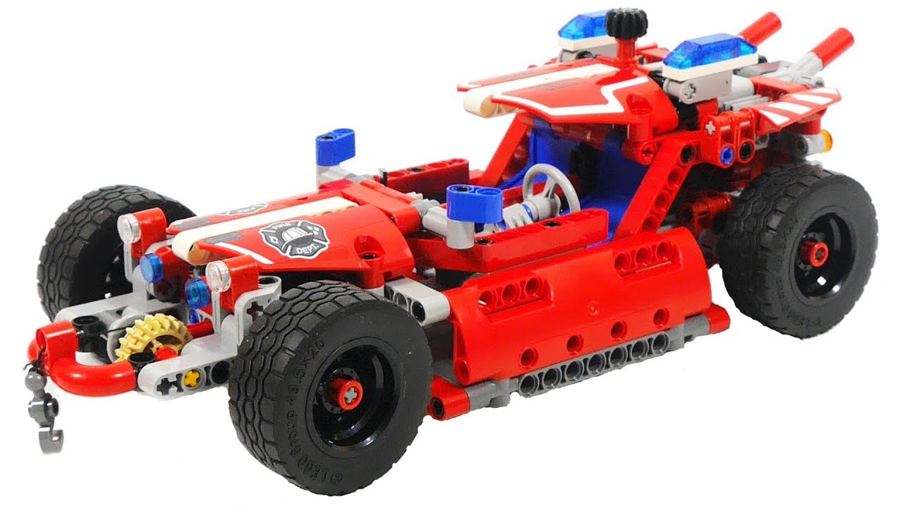 Lego Technic 42075 Fire Racer - Lego Speed Build