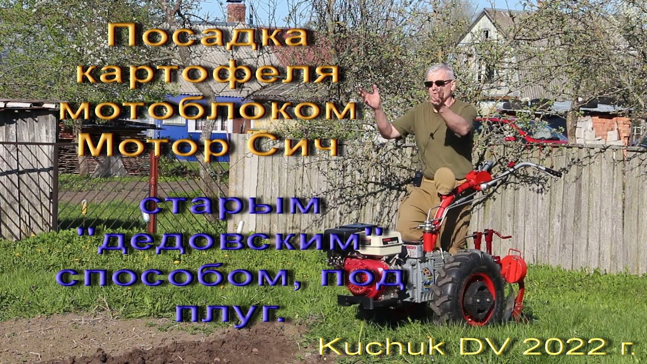 Посадка картофеля 