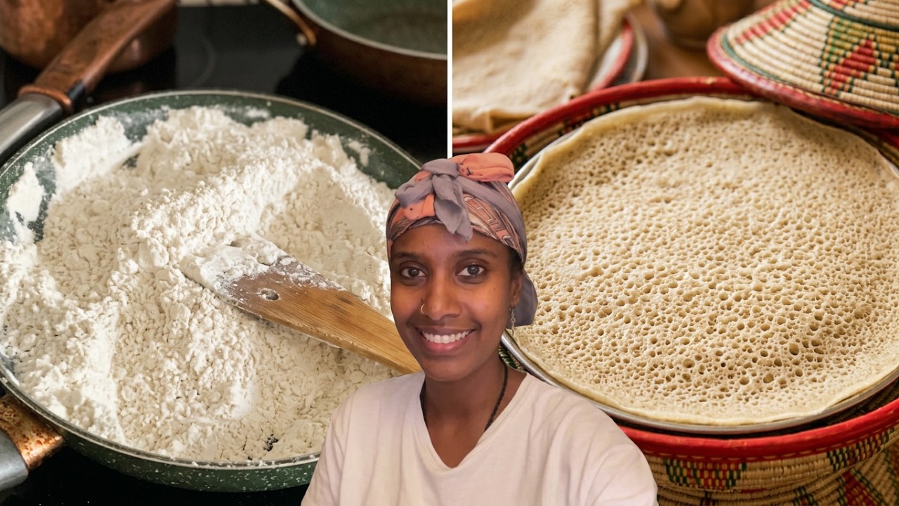 How to make injera without Teff