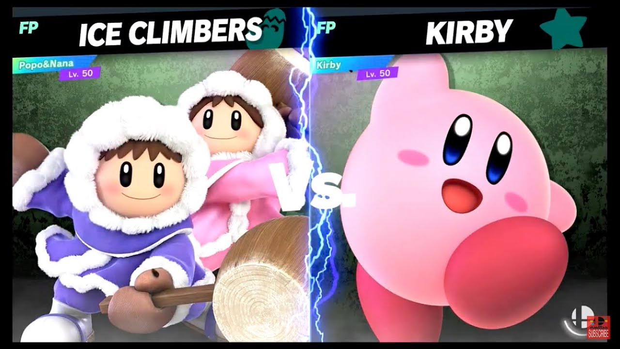 Super Smash Bros Ultimate Amiibo Fights – 9pm Poll Ice Climbers vs Kirby