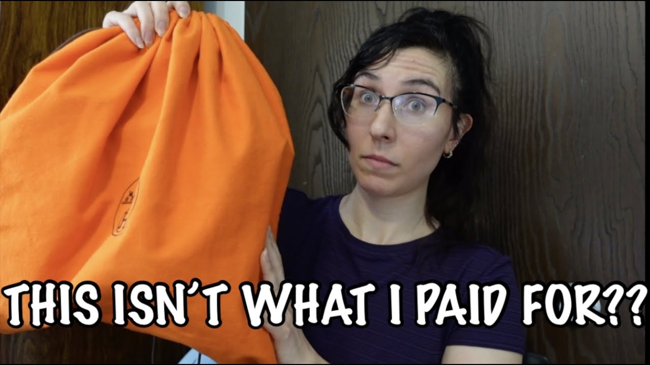 HERMES QUOTA BAG UNBOXING… But this ISN’T WHAT I PAID FOR?? The Real Real MESSED UP 😳