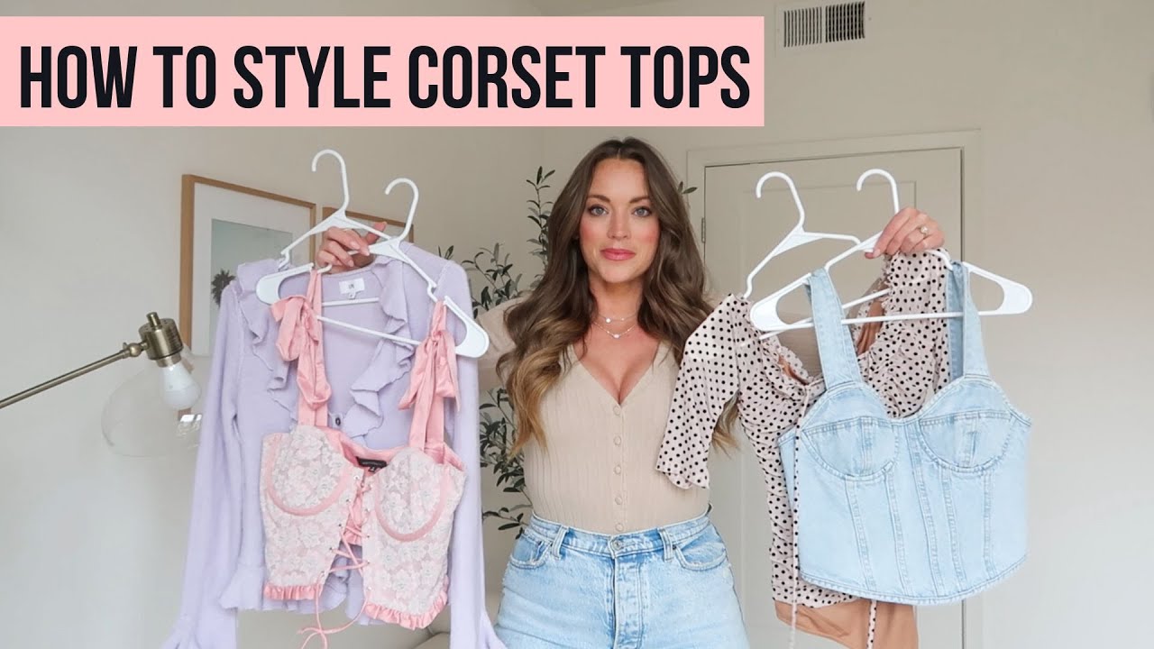 How to Style Corset Tops | corset top outfits