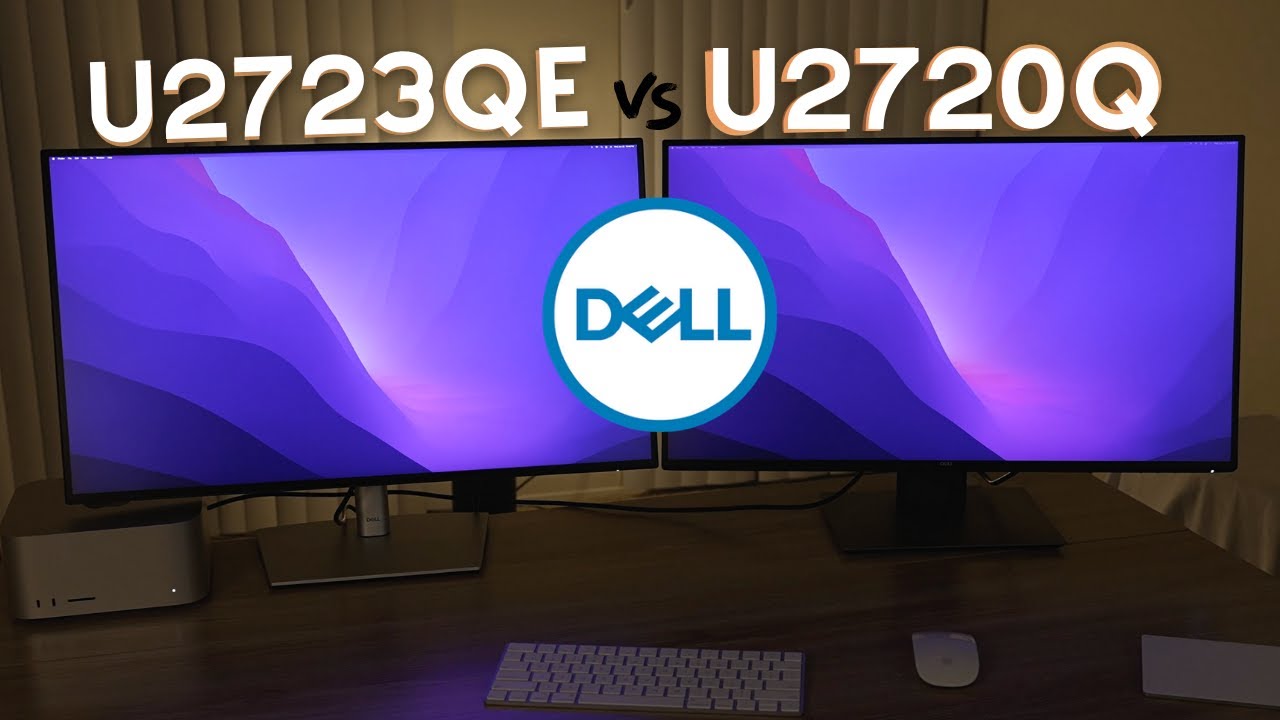 Битва 27-дюймовых 4K-мониторов Dell Ultrasharp — U2723QE против U2720Q — явный победитель!