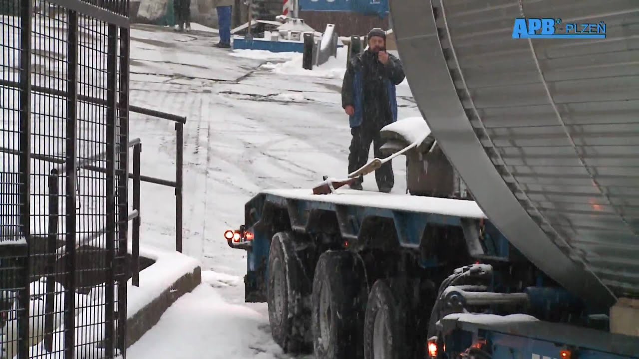 APB Plzeň - převoz pivních tanků Bernard