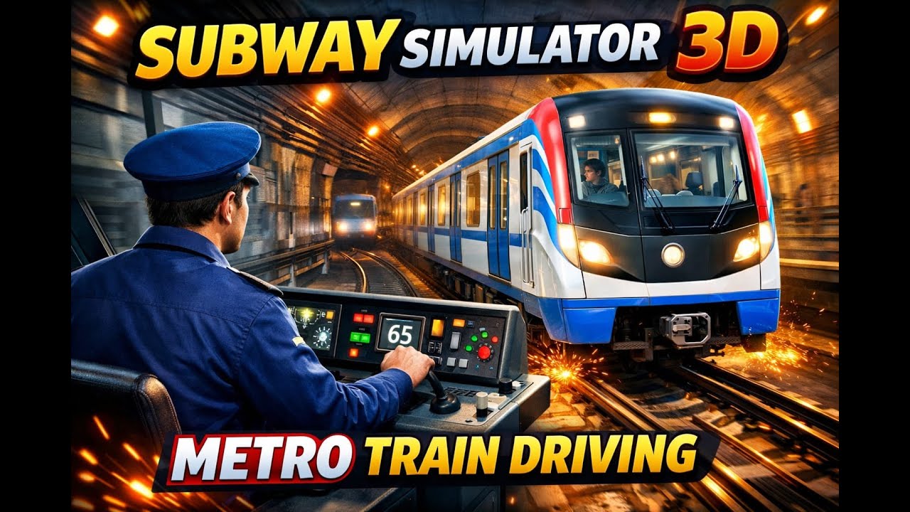 Subway Simulator 3D - Metro Train Driving @harjap_singh-1 #shorts #viralvideo #ytshorts