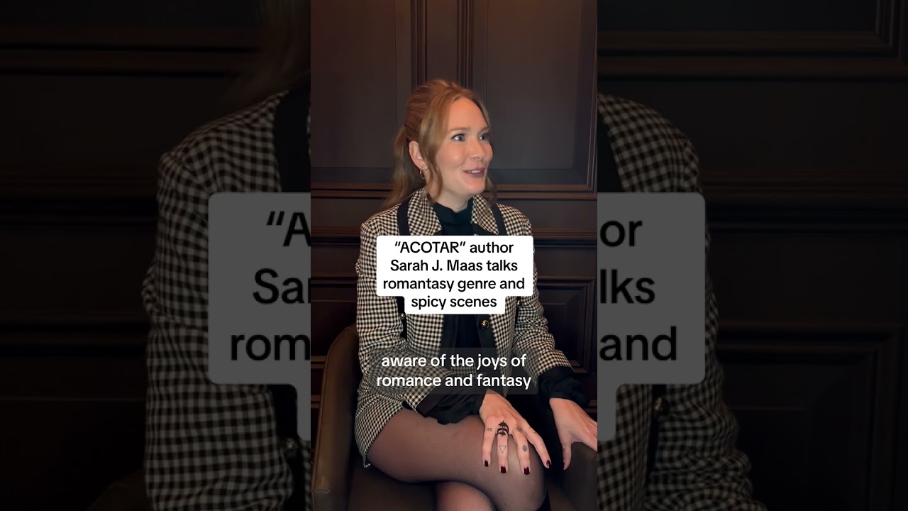 'ACOTAR' author Sarah J. Maas talks romantasy genre and spicy scenes