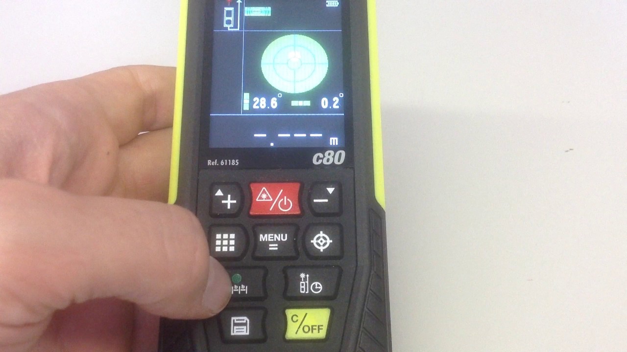 METRICA Flash c80 télémètre laser (trois sur trois)
