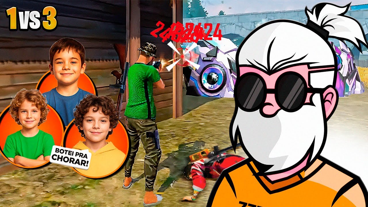 ALEATORIOS DESUMILDES COLOCARAM 1V3 CONTRA ACHANDO Q EU IA RECUSAR!!